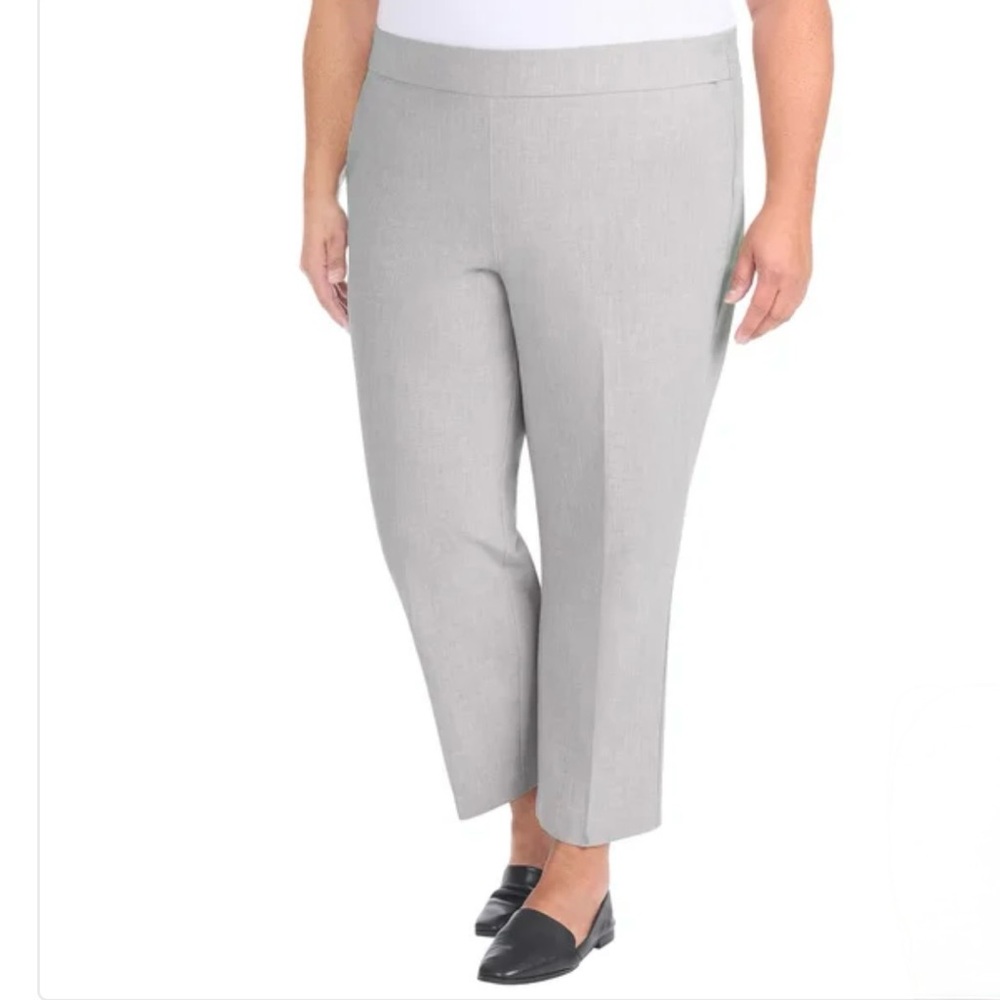 Hilary Radley Women Mid-Rise Stretch Pull-On Ankle Pant / Size XX-Large
